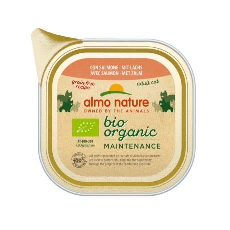 Almo nature bio Katzenfutter mit Lachs